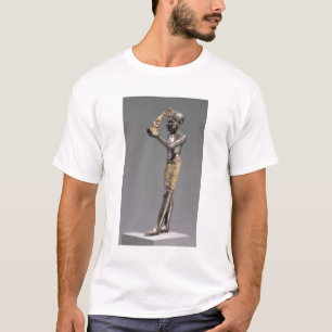 T-shirt Pharaon faisant une proposition avant la déesse
