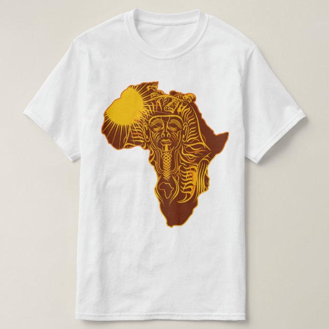 T-shirt Pharaon nubien (Design devant)