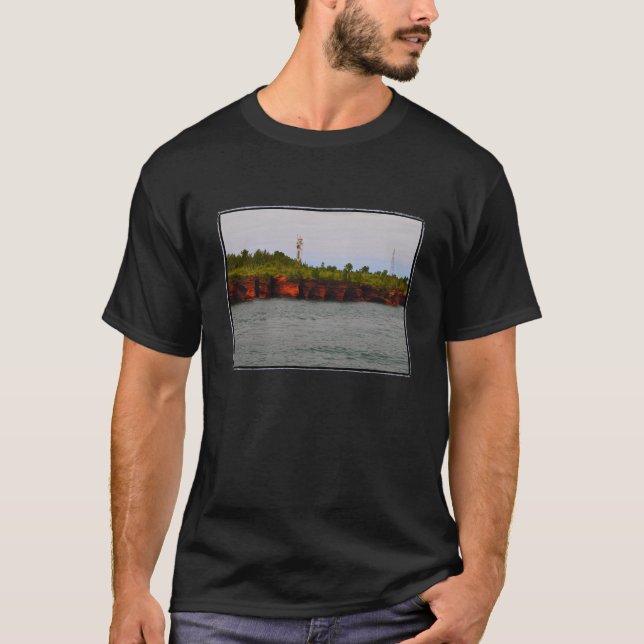 T-shirt Phare 2 de l'île du diable (Devant)