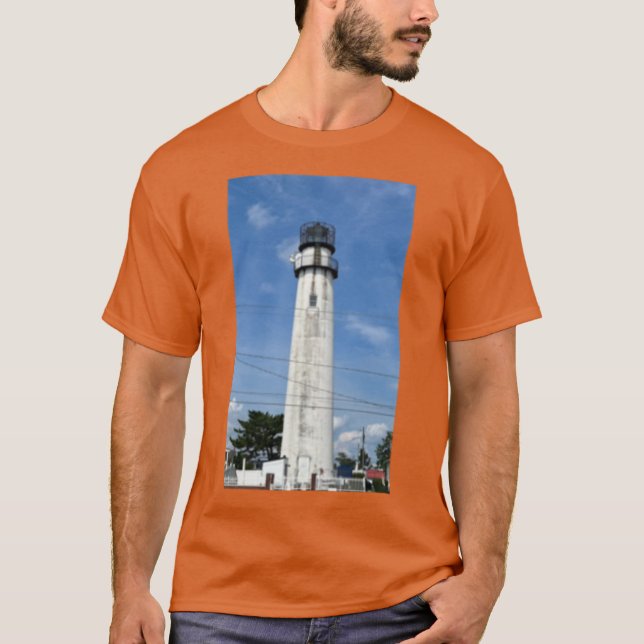 T-shirt Phare à Ocean City MD surdimensionné (Devant)