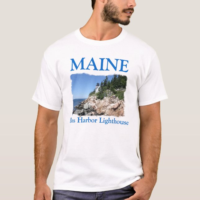 T-shirt Phare bas de port (Devant)