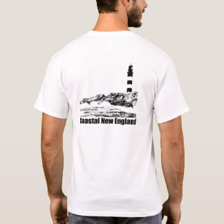 T-shirt Phare côtier de la Nouvelle-Angleterre