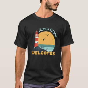 T-shirt Phare D'Accueil De Morris Island Le Phare