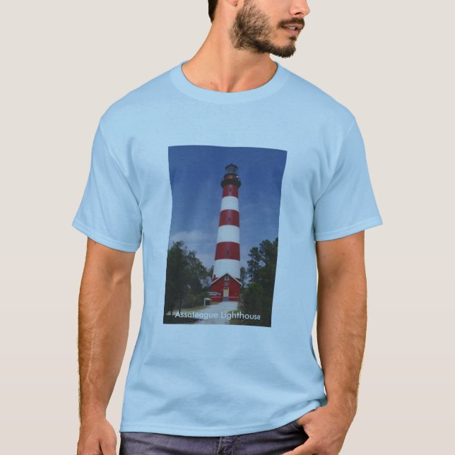 T-shirt Phare d'Assateague (Devant)