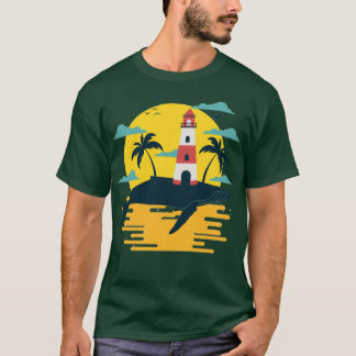 T-shirt Phare de baleine
