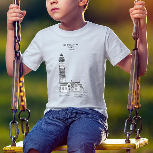 T-shirt Phare de Big Sable Point - Michigan - SBD