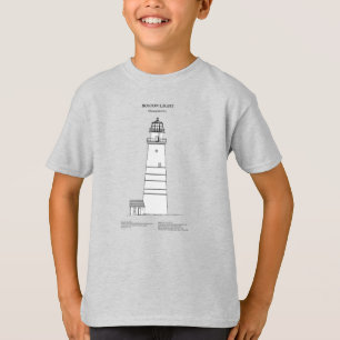 T-shirt Phare de Boston - Massachusetts - SBD