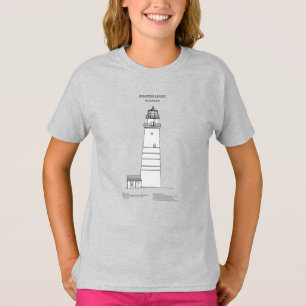 T-shirt Phare de Boston - Massachusetts - SBD