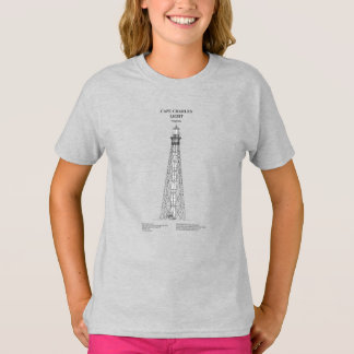 T-shirt Phare de Cape Charles - Virginie - SBD