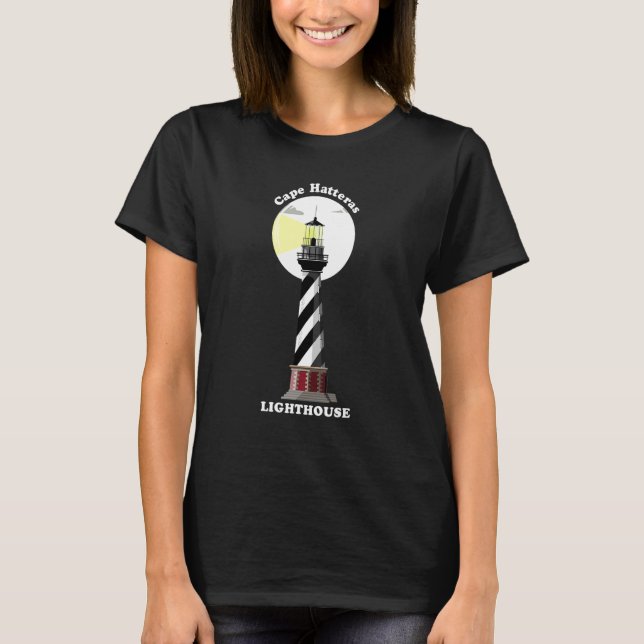 T-shirt Phare de Cape Hatteras Caroline du Nord 1 (Devant)