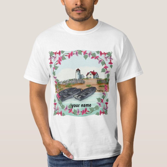 T-shirt Phare de Cape Neddick (Devant)