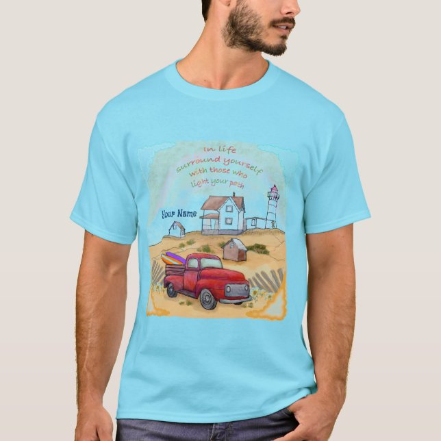 T-shirt Phare de chemin (Devant)
