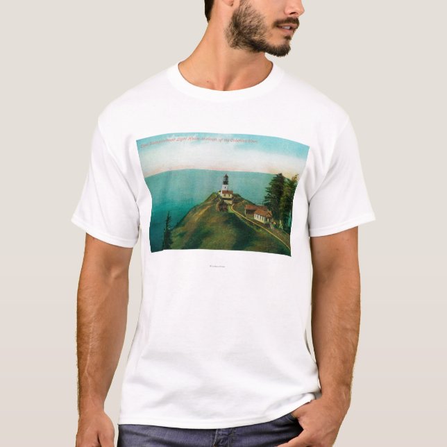 T-shirt Phare de Disappointmen de cap (Devant)
