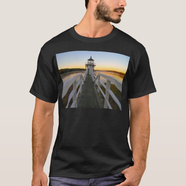 T-shirt Phare de Doubling Point, Maine (Devant)
