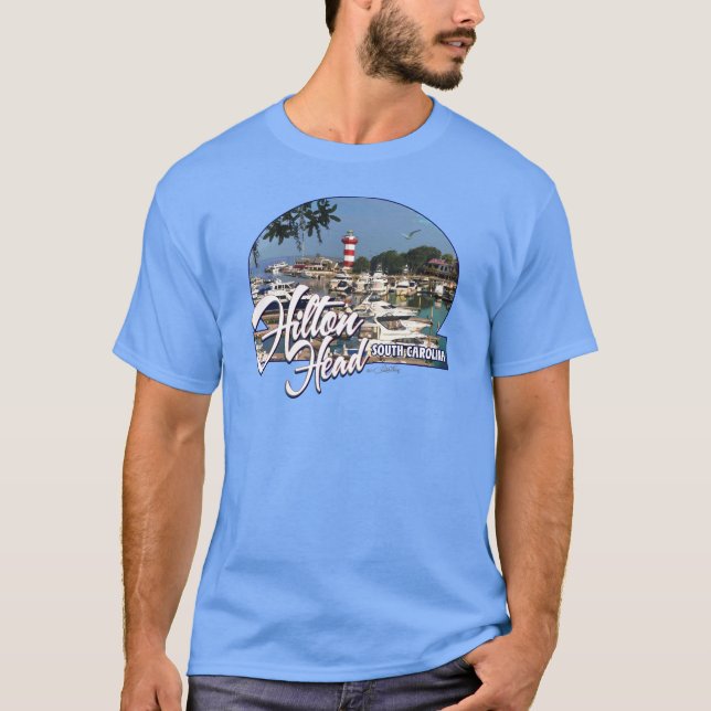 T-shirt Phare de Hilton Head Island (Devant)