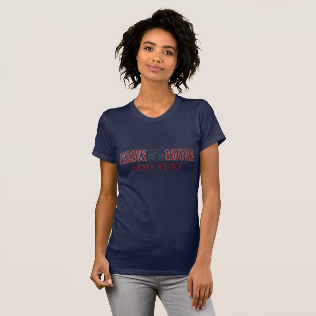 T-shirt Phare de Jersey Shore (Devant entier)