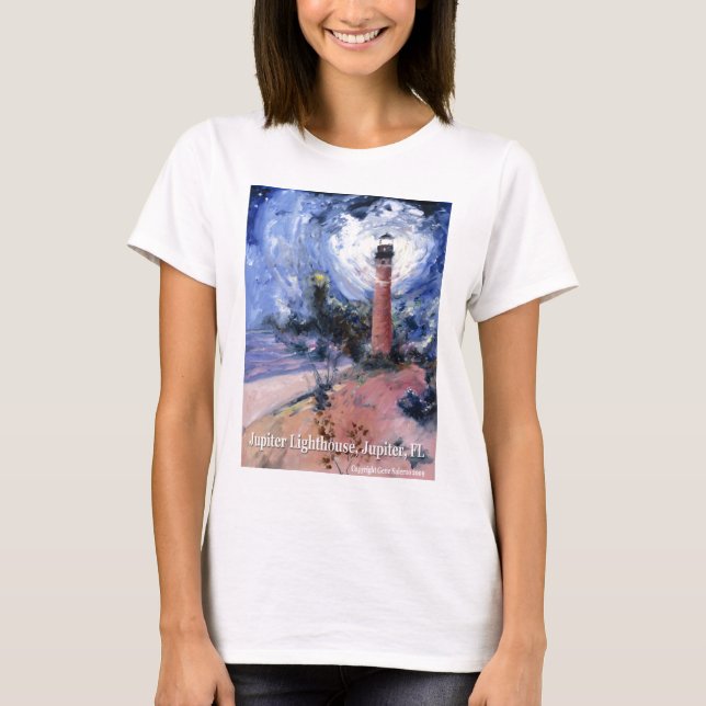 T-shirt Phare de Jupiter (Devant)