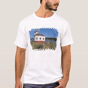 T-shirt Phare de la rivière Coquille, Oregon, États-Unis