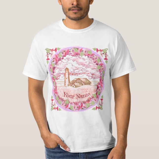 T-shirt phare de l'aube (Devant)