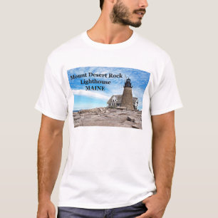T-shirt Phare de Mount Desert Rock, Maine Shirt