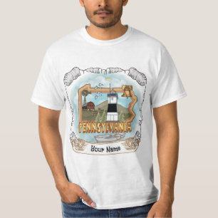T-shirt Phare de Pennsylvanie