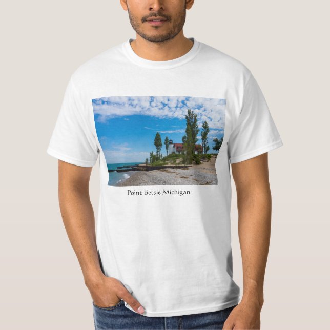 T-shirt Phare de Point Betsie (Devant)