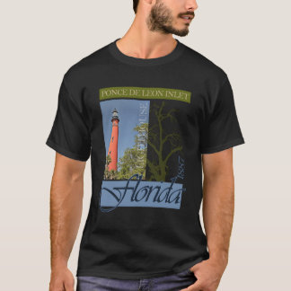 T-shirt Phare de Ponce De Leon Inlet Floride 1887