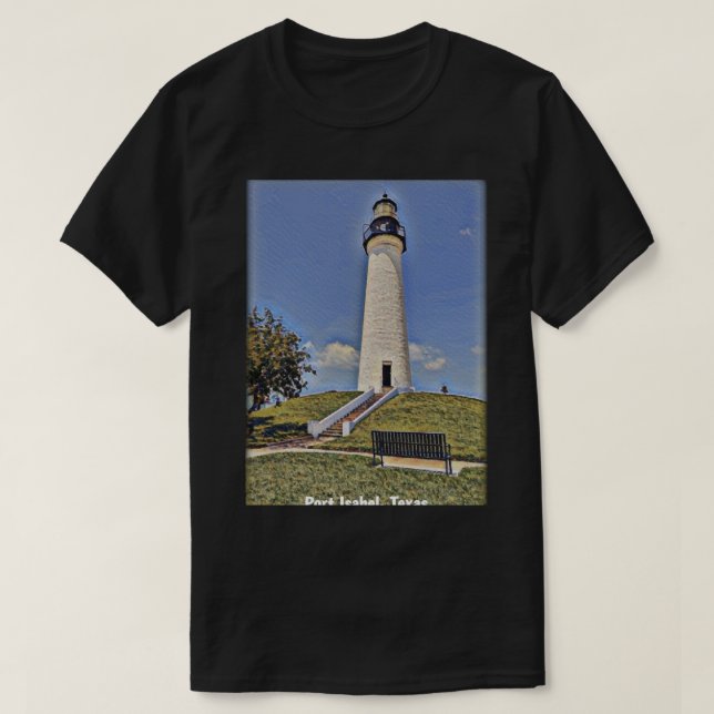 T-shirt Phare de Port Isabel (Design devant)