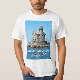 T-shirt Phare de Stratford Shoal, Connecticut