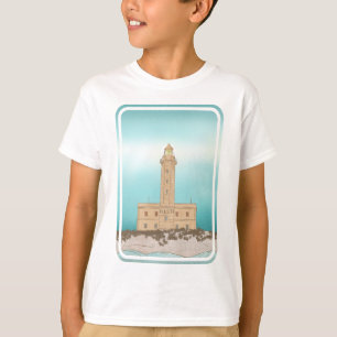 T-shirt Phare de Vieste Italie