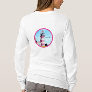 T-shirt Phare de West Quoddy Head Lubec Maine