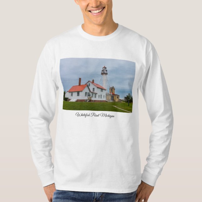 T-shirt Phare de Whitefish Point (Devant)