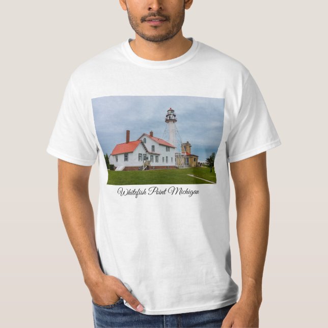 T-shirt Phare de Whitefish Point (Devant)