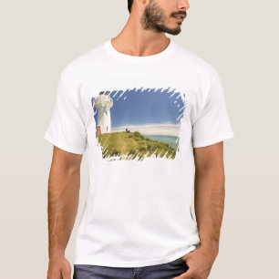 T-shirt Phare d'East Cape, Eastland, Nouvelle-Zélande
