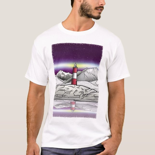 T-shirt Phare des Eclaireurs Argentine Paysage (Devant)
