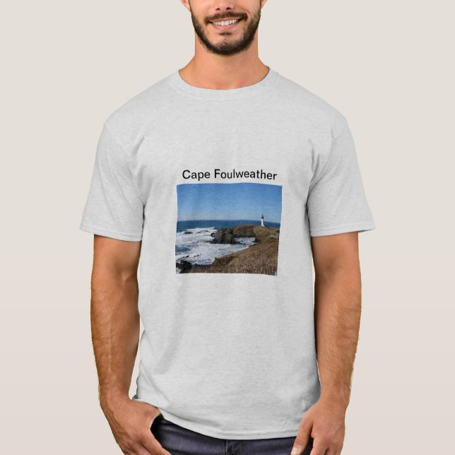 T-shirt Phare du Cap Foulweather (Devant)
