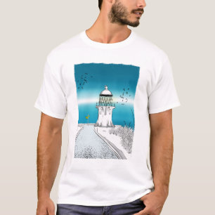T-shirt Phare du Cap Reinga Northland NZ