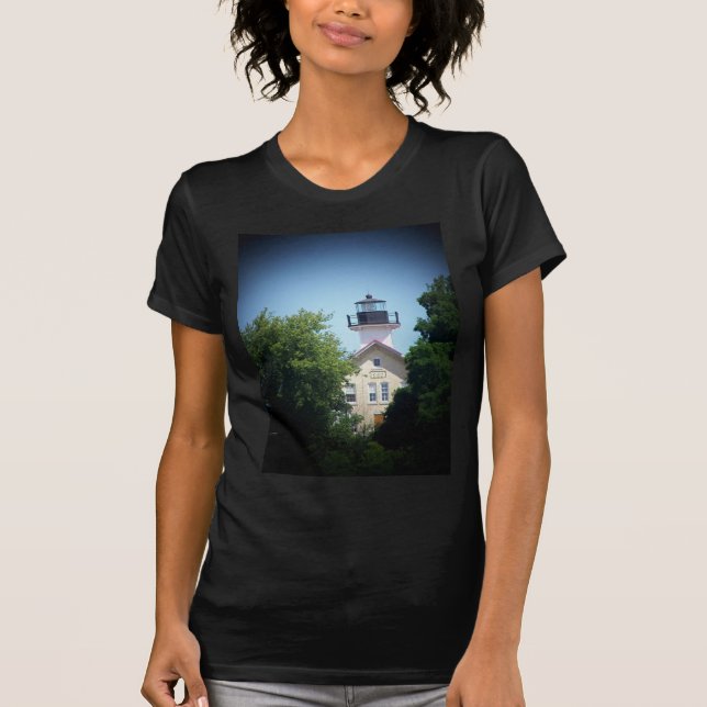 T-shirt phare du lac Michigan (Devant)
