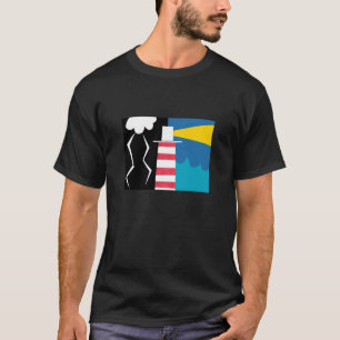 T-shirt Phare Espoir Santé Mentale Nuage Foudre Stor