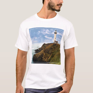 T-shirt Phare la Californie de point de pigeon