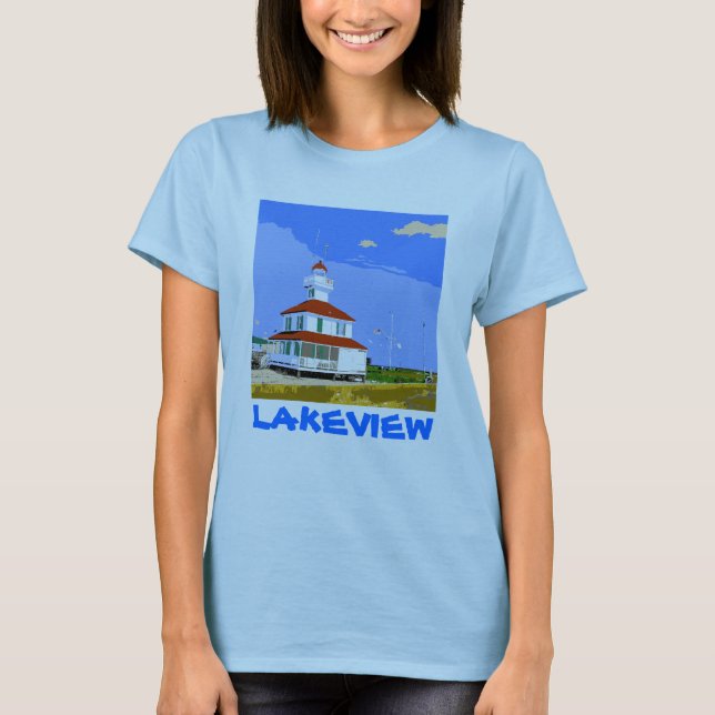 T-shirt Phare LAKEVIEW (Devant)