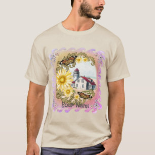 T-shirt phare papillon