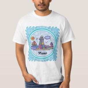 T-shirt phare Patch
