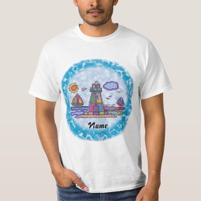 T-shirt phare Patch (Devant)
