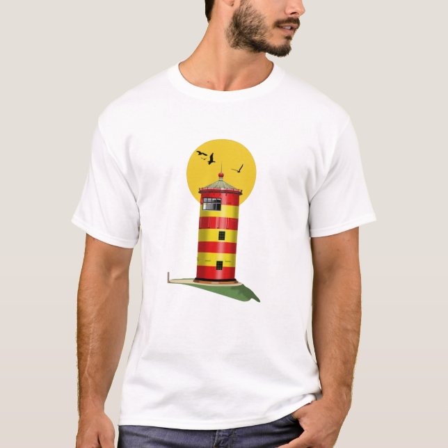 T-shirt Phare Pilsum Allemagne (Devant)