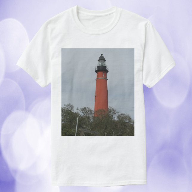 T-shirt Phare Ponce Inlet Floride (A shirt with a photograph of Ponce Inlet lighthouse in Florida.)
