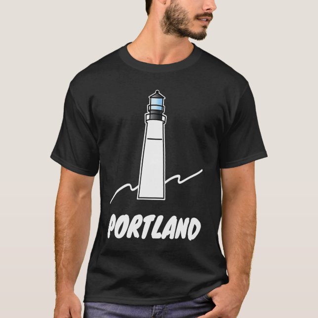 T-shirt Phare Portland (Devant)