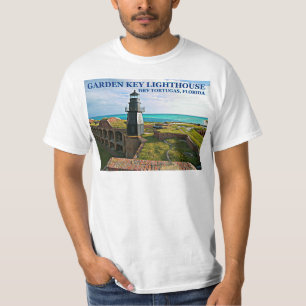 T-shirt Phare principal de jardin, Tortugas sec, la