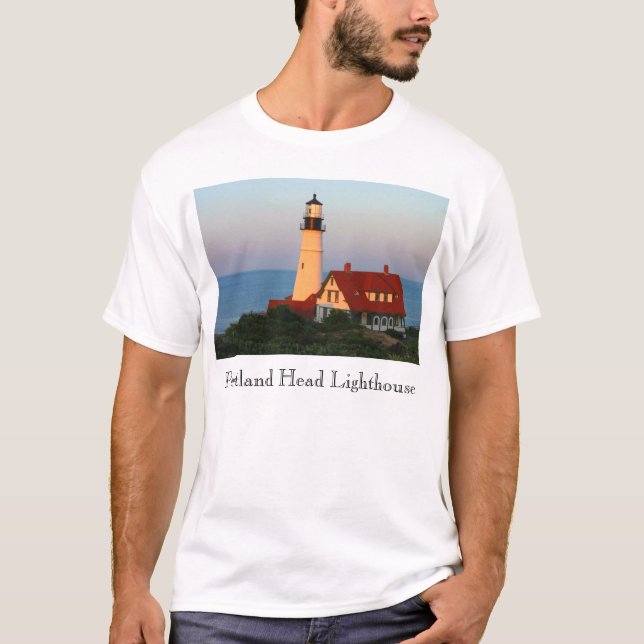T-shirt Phare principal de Portland (Devant)