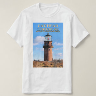 T-shirt Phare principal gai, Martha's Vineyard mA